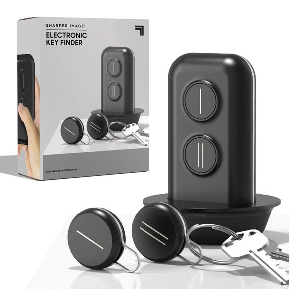 Sharper Image Black Key Finder Set - Picture 1 of 8